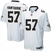 Nike Men & Women & Youth Saints #57 Hawthorne White Team Color Game Jersey,baseball caps,new era cap wholesale,wholesale hats